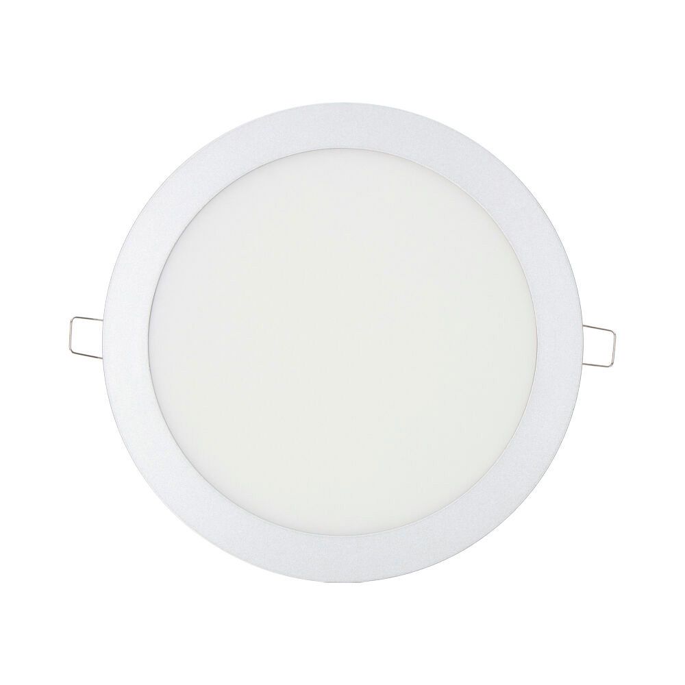 EDM Downlight led redondo embutido 20 w luz diurna 4000 k 1500 lm cromado ø 22,5 cm - Image 2