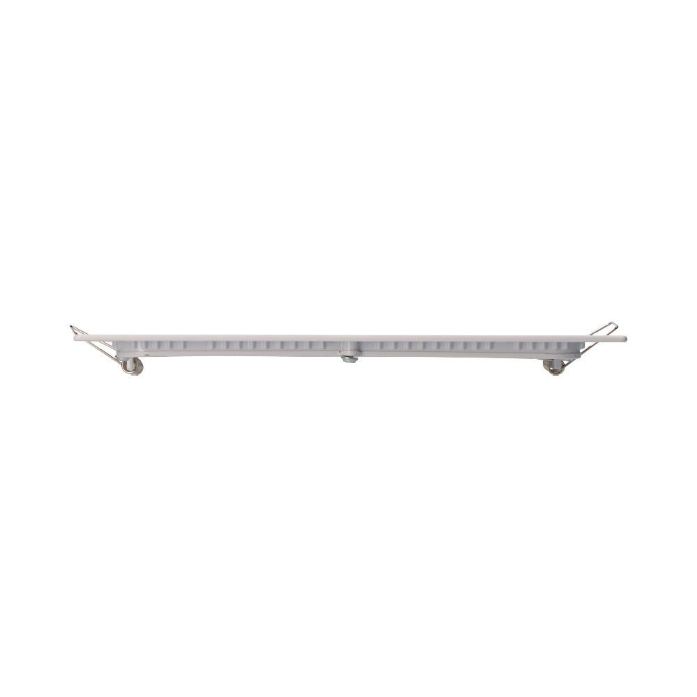 Downlight LED quadrado de embutir 20 W LUZ fria 6400 K 1500 LM branco 22 x 22 cm - Image 3