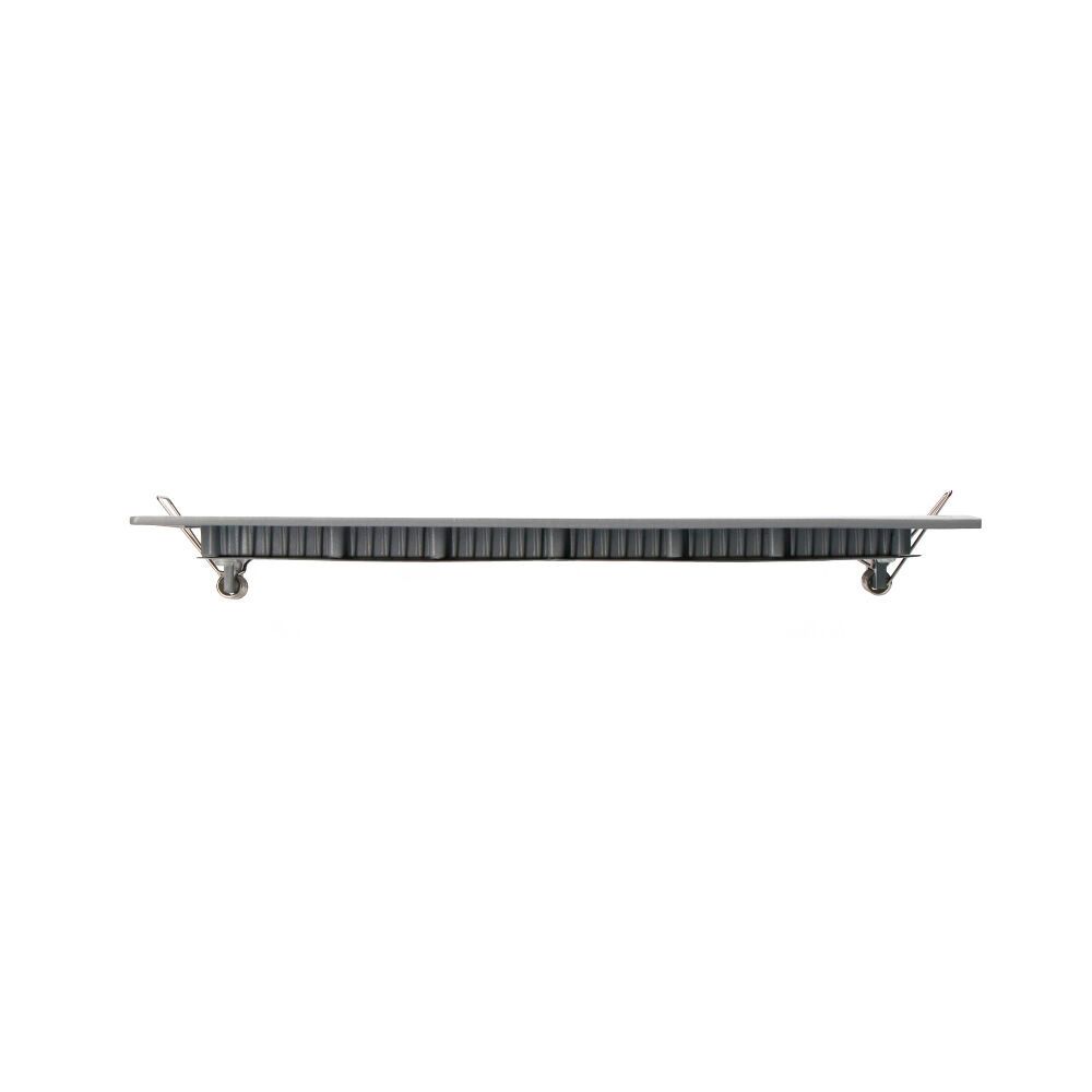 Downlight LED de encastrar quadrado 20W LUZ fria 6400K 1500lm cromada 22X22cm EDM - Image 3