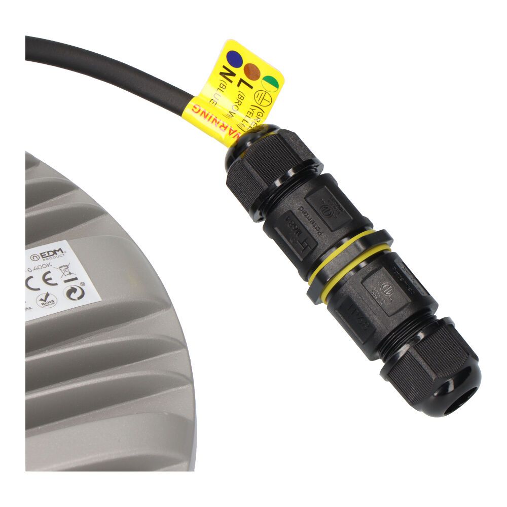EDM Campânula LED 100 W, 6400 K, 10.000 lm, Ø26 x 4,5 cm - Image 8