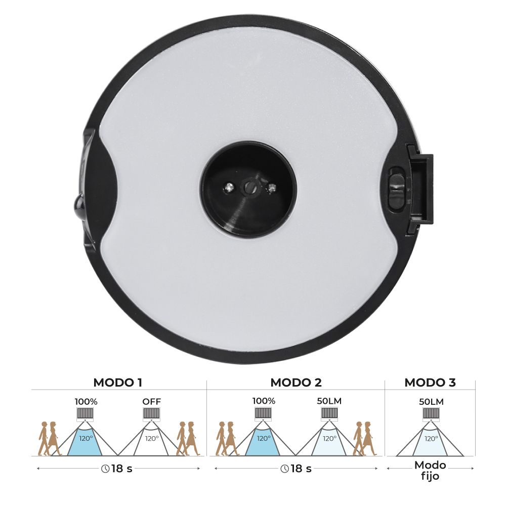 Aplique - estaca solar 4W 500Lm EDM - Image 3