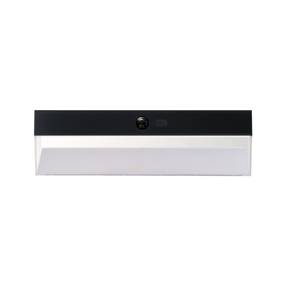 Aplique solar retangular 4W 500lm, 3000/4000/6500K, 3CCT, com sensor, preto - Image 2