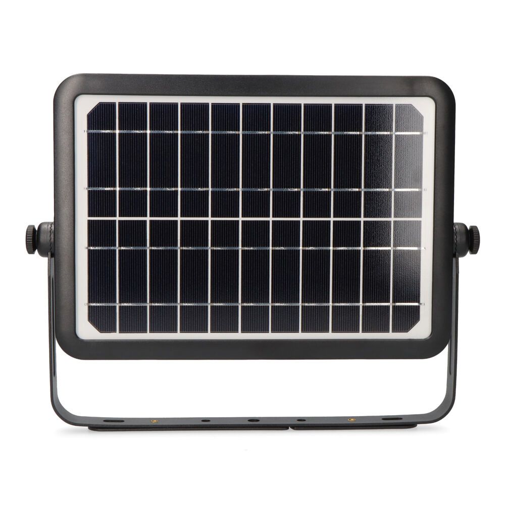 Candeeiro de parede solar 10W 1150lm recarregável. sensor de presença (2-8m) COR preta 27,5X19,6cm EDM - Image 10