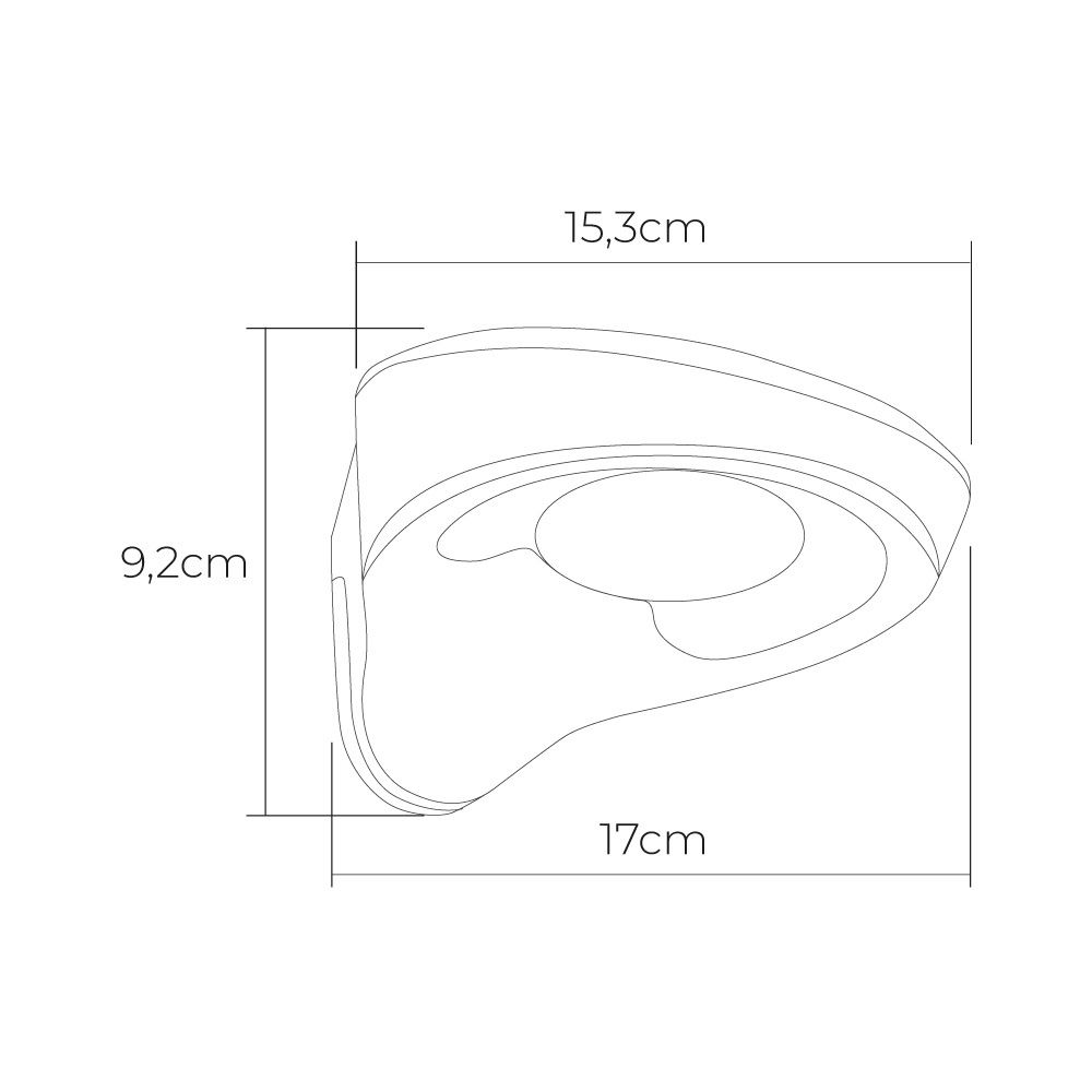Candeeiro solar 2W 200lm 6500k com sensor COR branco EDM - Image 7