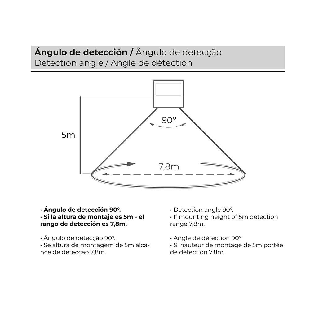 Refletor de projetor LED solar 200 w 1500 lm 6500 k luz fria - Image 4
