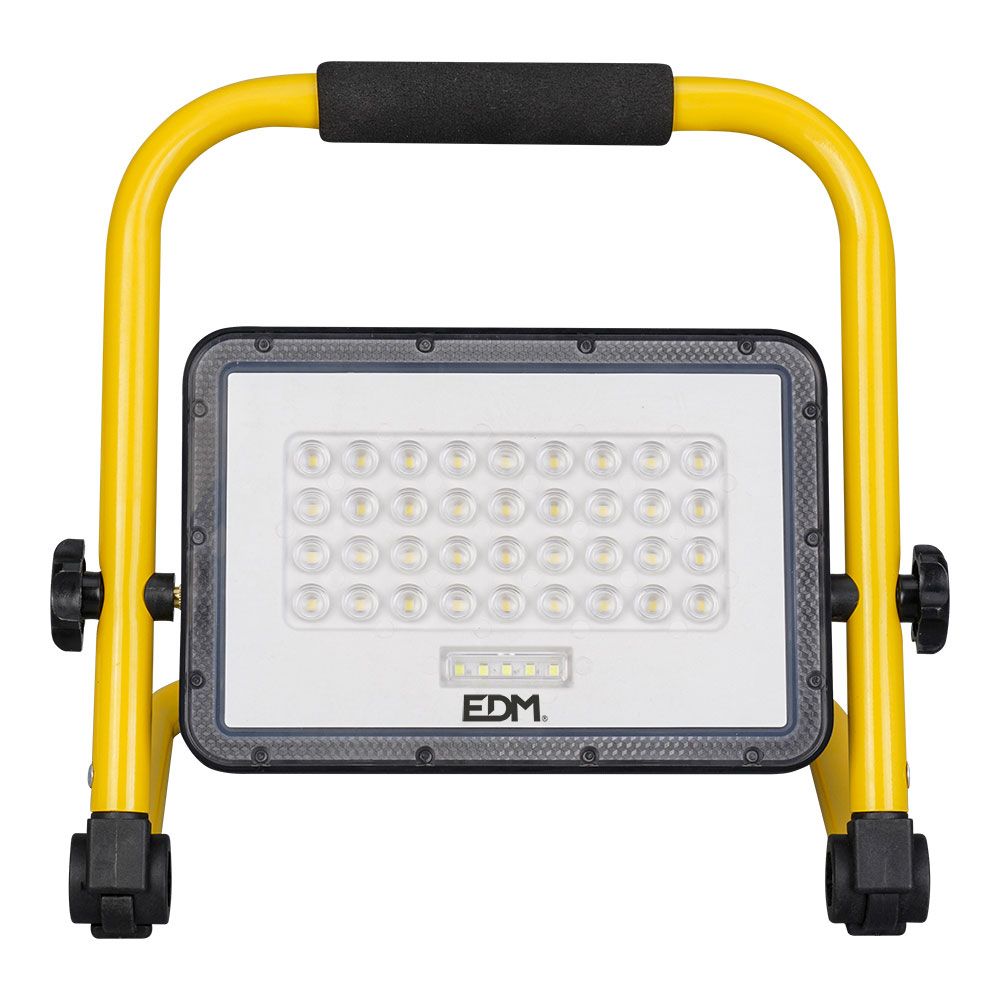 LUZ de trabalho LED solar + painel solar, 4000 LM, 6.400 K, LUZ fria, IP65 - Image 2