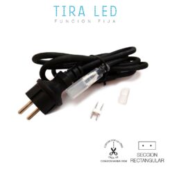 KIT conexão a corrente 220V 1,5m para tira LED EDM