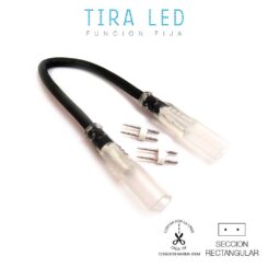 Conexão/alargador cabo 1m para tira LED EDM
