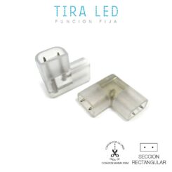 Conetor (união) cotovelo 90° para tira LED EDM