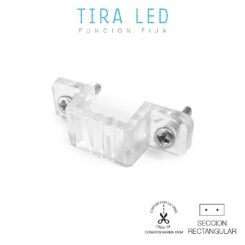 Abraçadeira fixação para tira LED EDM