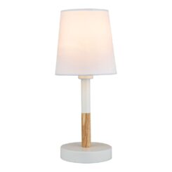 Candeeiro de mesa, E14 MAX 40 W, ø 13 x 32 cm, branco