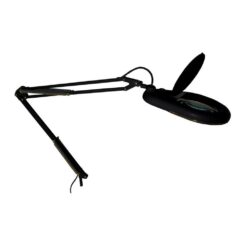 Candeeiro articulado LED com lupa 3x, 9 W 685 LM 6500 K, preto, 350 x 950 mm