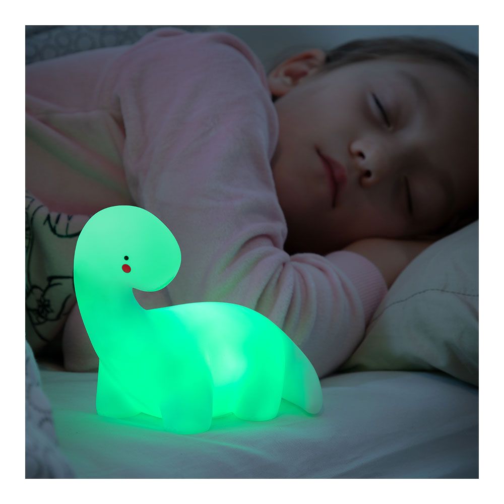 Luz nocturna decorativa led dinosaurio multicolor - Image 3