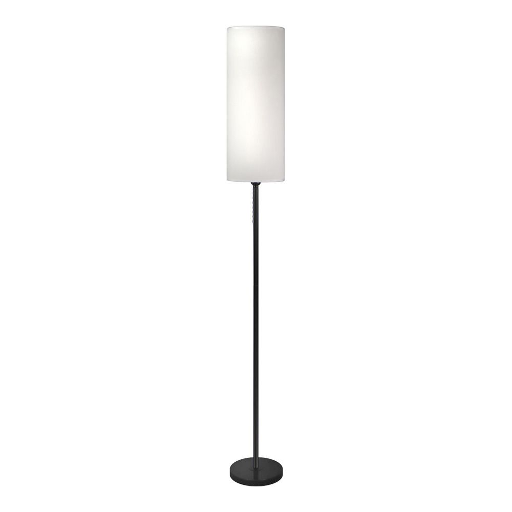 Candeeiro de pé (sala) vintage E27 60W COR preta Ø20x155cm
