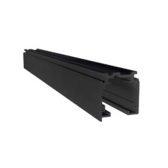 Carril trifásico preto 1m velum