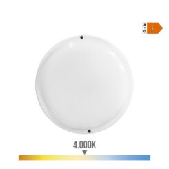 Candeeiro redondo LED 18W 1820lm 4000K LUZ do DIA  Ø20,8x4,8cm EDM