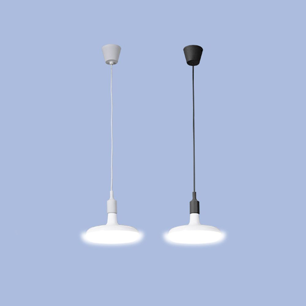 Cabo para candeeiro suspenso de silicone E27 60W COR preto EDM - Image 3