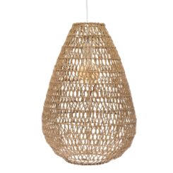 Candeeiro de teto COR areia E27 coleção 'tressé' 55x37,5cm