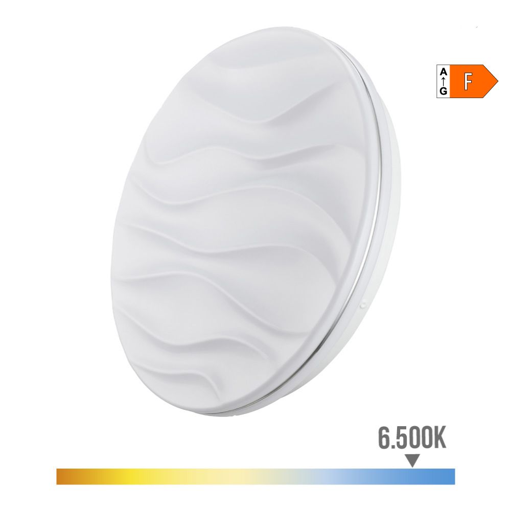 Candeeiro super.led de superfície modelo desert 12 W 6500 K 1160 LM Ø27 x 6 cm