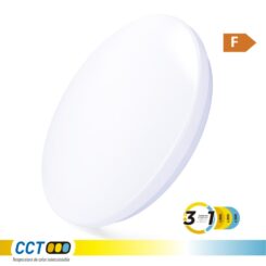 Aplique LED de superfície circular 24 W 3CCT 2490 LM Ø38 x 6,6 cm