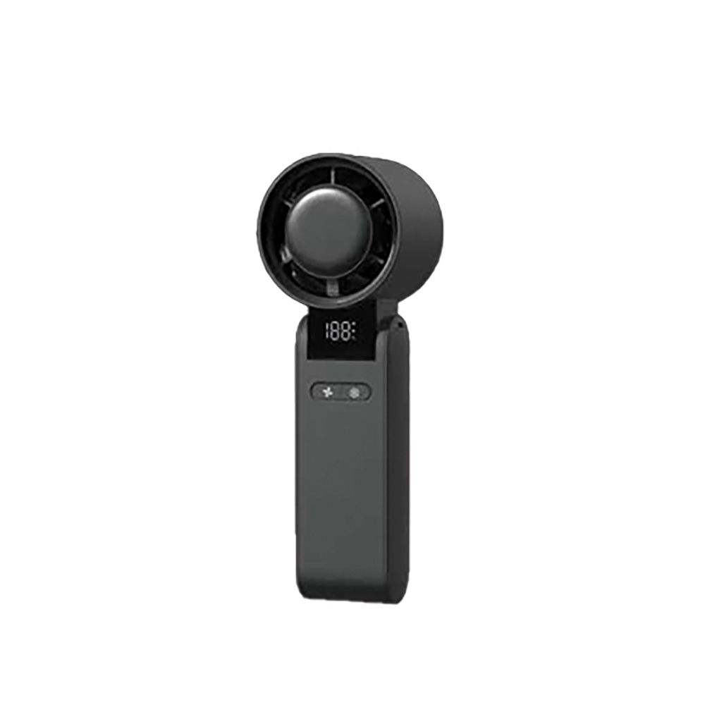 Ventilador portátil recarregável, 4000mah, preto
