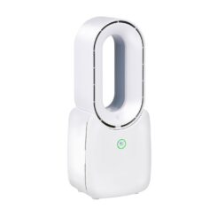 Ventilador de mesa recarregável USB sem pás, 3 velocidades 12,4 x 9 x 30 cm