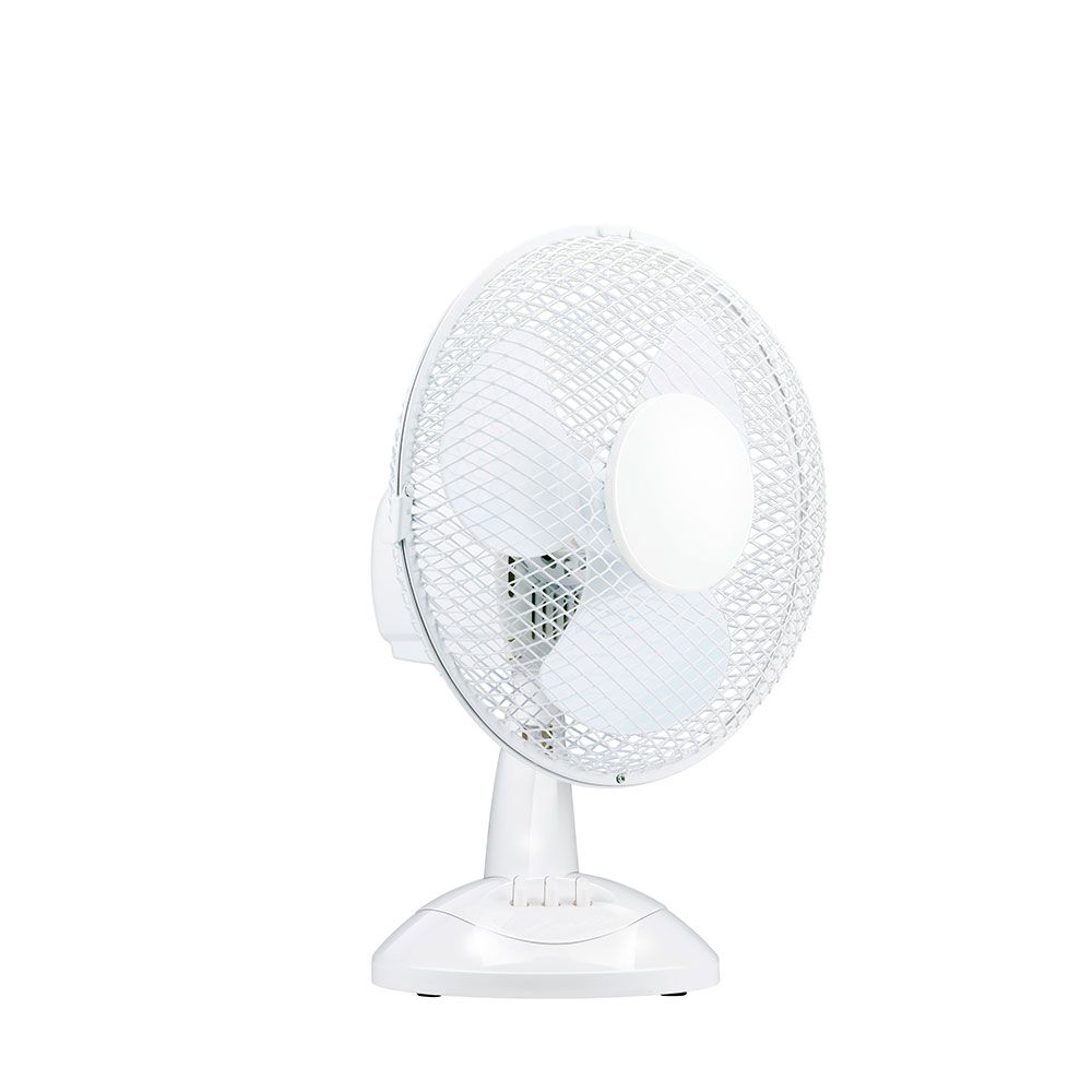 Ventilador de mesa branco 22 w, ø23 cm, 270 x 210 x 352 mm - Image 2