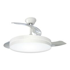 Ventoinha de teto 3CCT Ø107 cm, branco