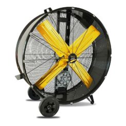 Ventoinha de chão industrial turbo 48 C-V23 660 W Ø122 cm 73 DB