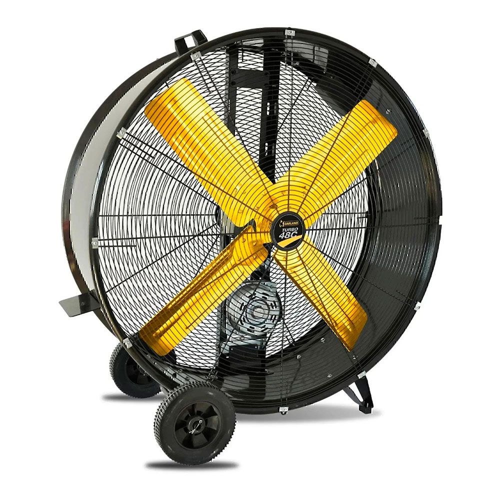 Ventoinha de chão industrial turbo 48 C-V23 660 W Ø122 cm 73 DB