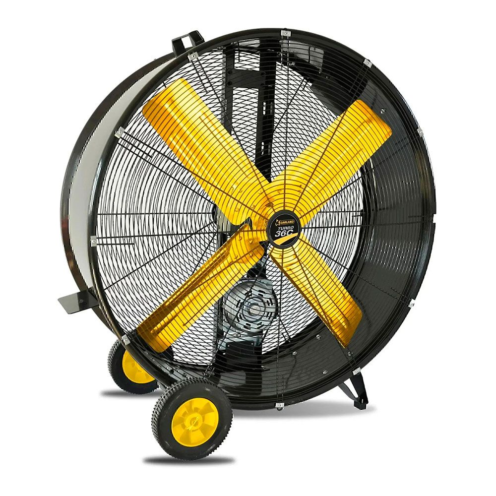 Ventoinha de chão industrial turbo 36 C-V23 490 W Ø91 cm 70 DB
