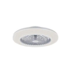 Ventilador de teto, LED RGB, DC 20 W + 40 W, modelo amigo, branco, Ø48 cm