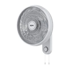 Ventilador de parede branco, potência 55 w, 57,24 db, pás ø40 cm