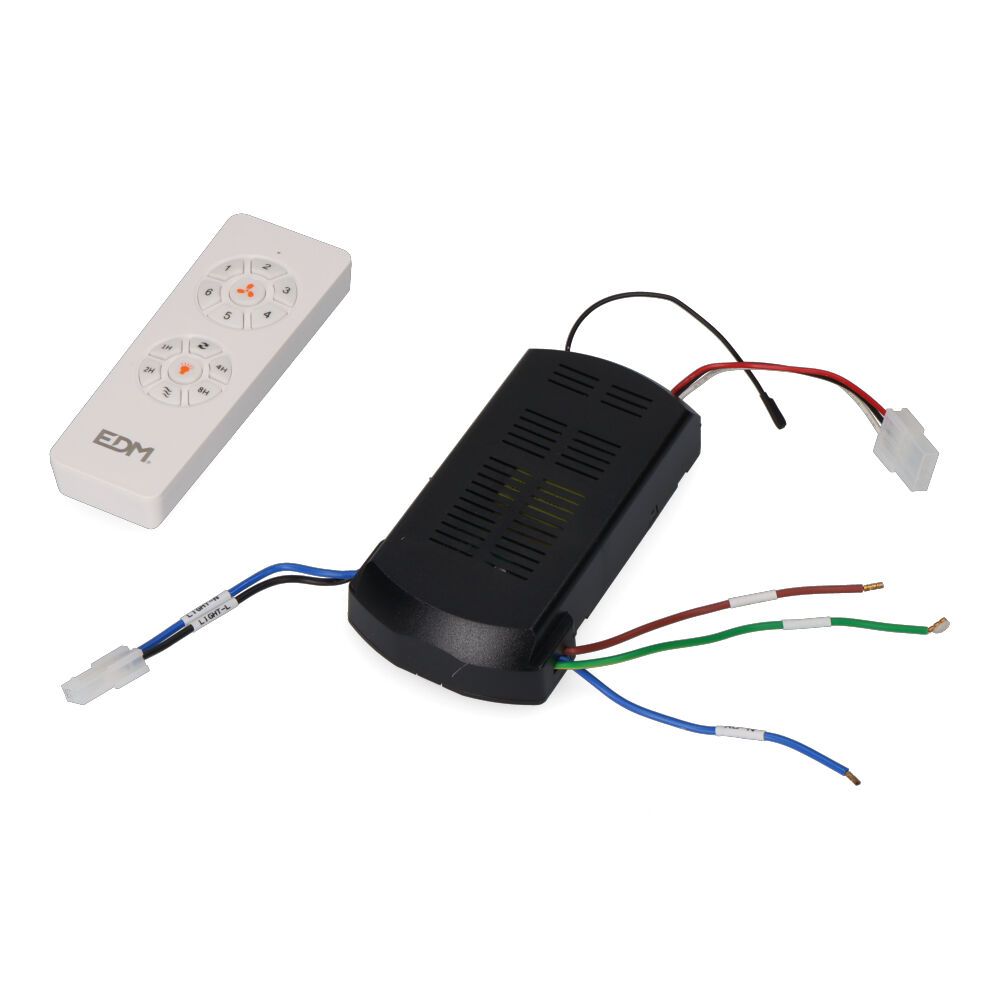 Controle remoto de substituição + receptor para ventilador ross 33827 EDM - Image 3
