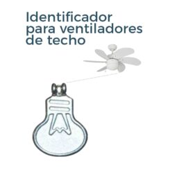 Puxador-interruptor para ventoinha de teto EDM