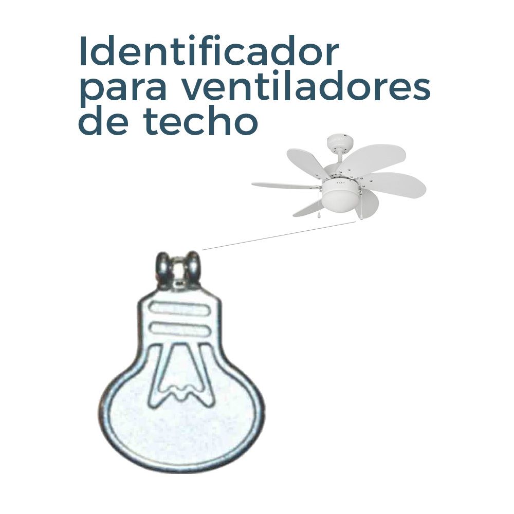 Puxador-interruptor para ventoinha de teto EDM