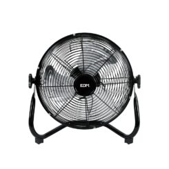 EDM Ventilador de piso industrial. cor preta 40w, 57,7 db, pás ø30 x 41 cm