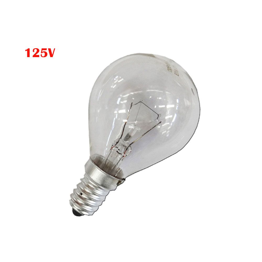 Lâmpada incandescente esférica transparente 60W E14 125V (somente USO industrial)