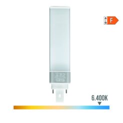 Lâmpada LED G24 (downlight) 11W 1150lm 6400K LUZ fria 3,5x16,2cm EDM