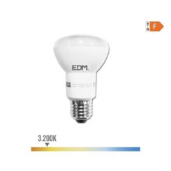 Lâmpada reflectora LED R63 E27 7W 600lm 3200K LUZ quente Ø6,3x10,2cm EDM