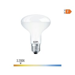 EDM Lâmpada refletora LED r80 e27 10w 932 lm 3200k luz quente ø8 x 11 cm