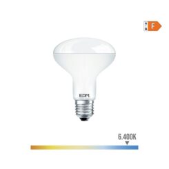 Lâmpada refletora LED R90 E27 12W 1154lm 6400K LUZ fria Ø9x12,1cm EDM