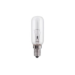 Lâmpada incandescente tubular transparente 25W E14