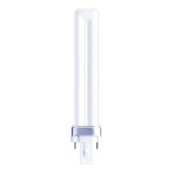 Lâmpada de baixo consumo 9 W 2 pinos pl-s G23 6500 K LUZ fria 165 x 24,5 mm. classe energética  a+