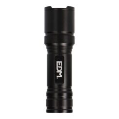 Lanterna LED tática  black grip, alumínio, com zoom, 3 x AAA (incluído) 150 LM