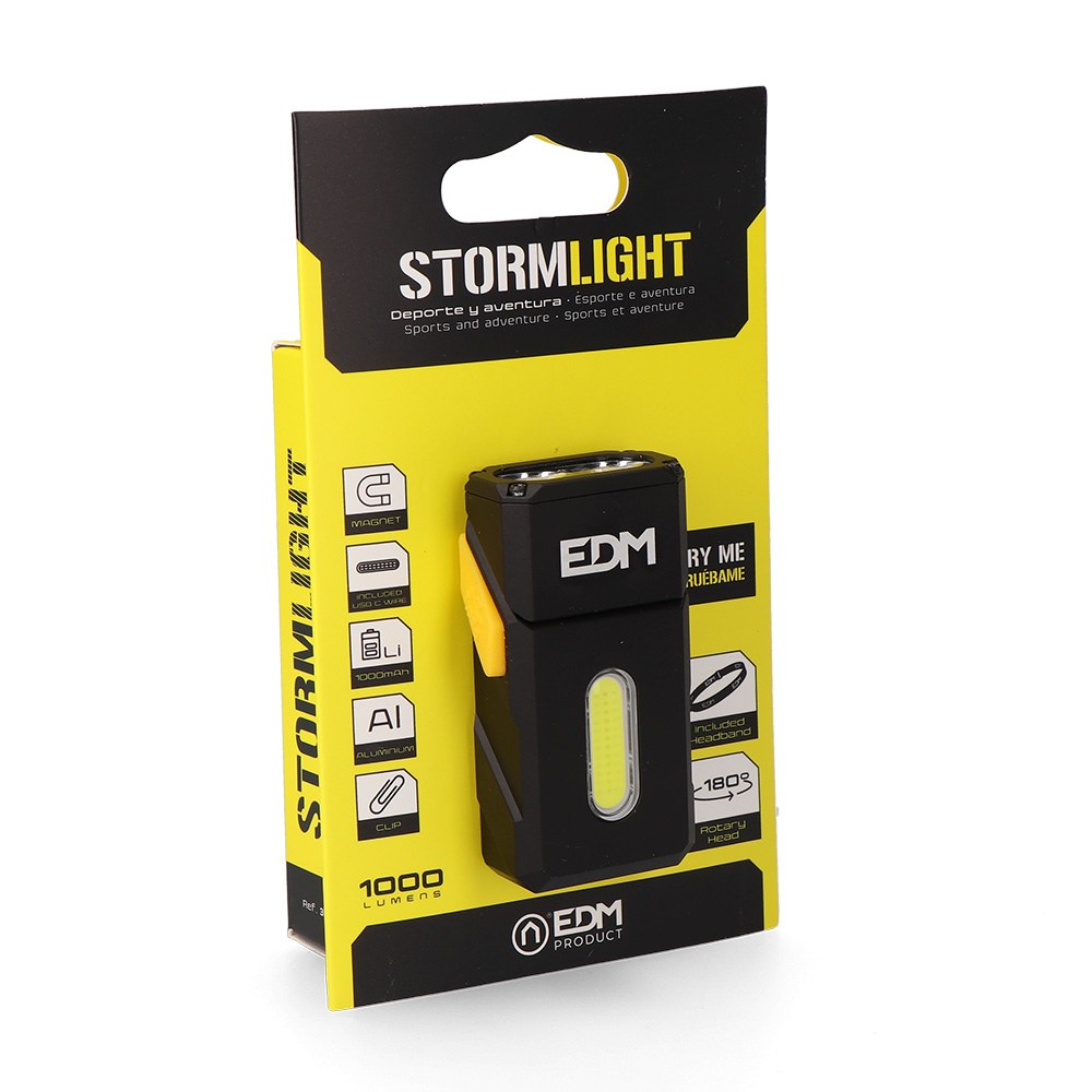 Mini lanterna LED stormlight, recarregável, 13 w, 1000 lm - Image 7