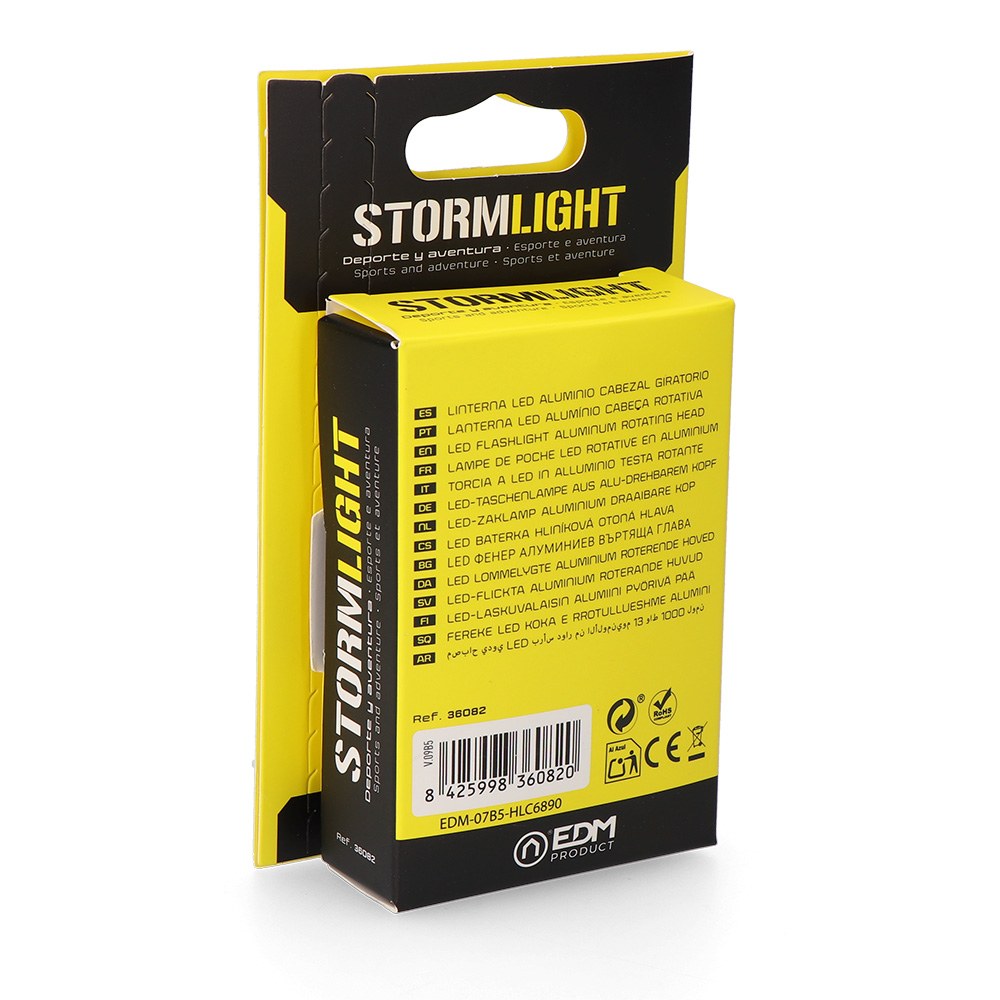 Mini lanterna LED stormlight, recarregável, 13 w, 1000 lm - Image 8