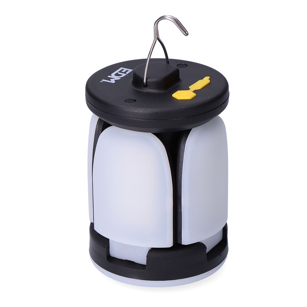 lâmpada de luz nômade, dobrável, recarregável, 6 w, 500 lm