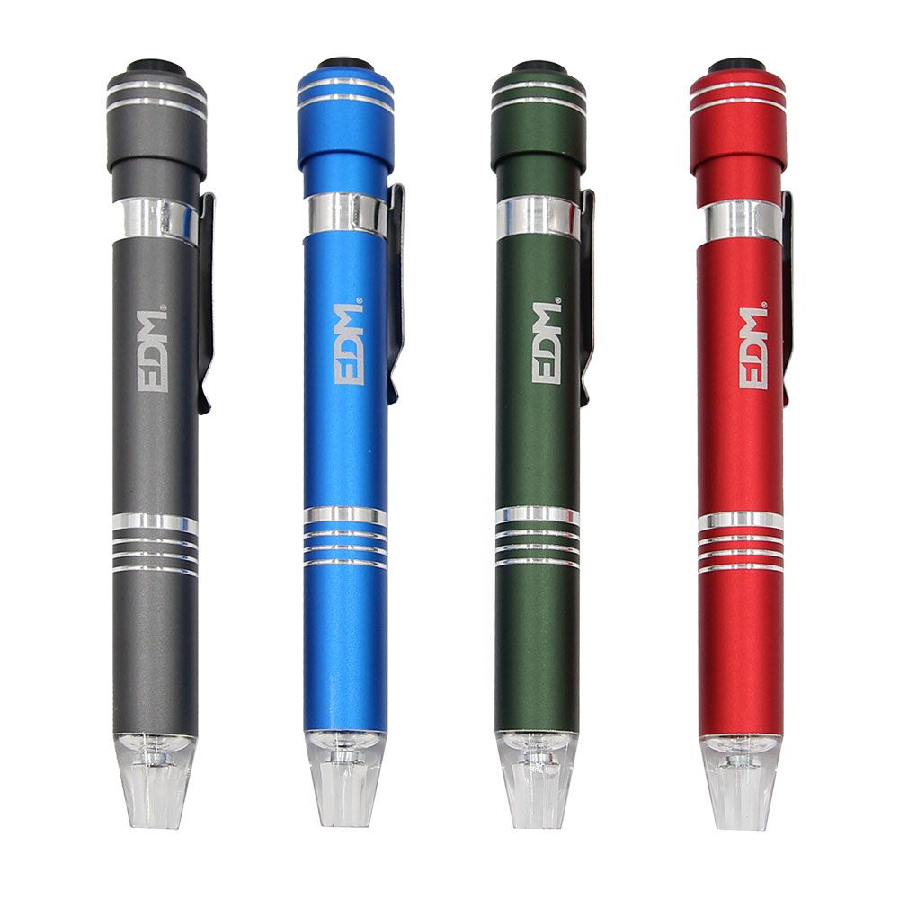 Lanterna - chave de fendas com 6 pontas magnéticas, cores sortidas - Image 2
