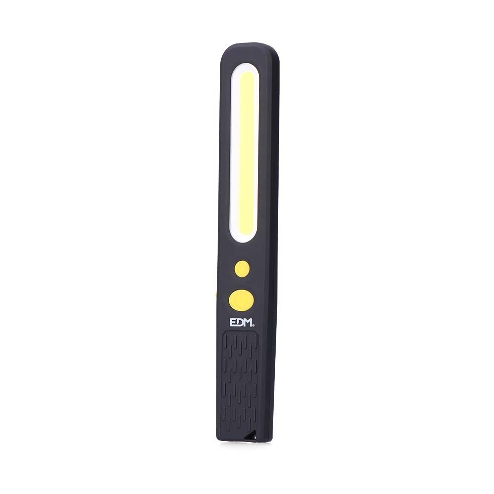 Lanterna de trabalho spot 3 w / cob 5 w, medida 37 x 16 x 241 mm